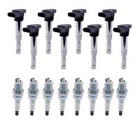 Compatible With Bentley For CONTINENTAL For FLYING For SPUR Ignition Coil Coil Pack Pencil Coil Replacement 07C905115 Ignition Coil Parts(C)
