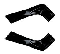 Compatible with Benz CLA Class C118 CLA35 CLA45 For Amg 2020-2023 Car Rear Bumper Lip Diffuser Side Spoiler Splitter ABS Plastic Black Car Rear Spoilers
