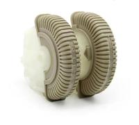 Compatible With Benz E-Class W211 2003 2004 2005 2006 2007 2008 Rear Center Air Conditioning Vent Outlet Grille Cover Trim AC Rolling Wheels Car conditioning vents(Light Beige-Wheels)