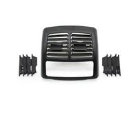 Compatible With Benz E-Class W211 2003 2004 2005 2006 2007 2008 Rear Center Air Conditioning Vent Outlet Grille Cover Trim AC Rolling Wheels Car conditioning vents(Black-Panel)