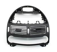 Compatible With Benz E Class W211 2003-2008 Car Front Air Conditioning Central AC Vent Grille Panel Cover 1183000547241 21183000541265 Front Grille Console Vent(Black)