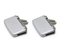 Compatible With Benz E Class W212 2009 2010 2011 2012 2013 4-Doors Car Front Dashboard Left Right Middle Air Vent Grille Repair Kit 2128300254 A/C Outlet Air Vent(Front Slider 2pcs)