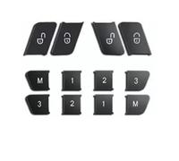 Compatible With Benz For A B C E GLA CLA GLK GLE ML Class W204 W212 Car Window Glass Lift Memory Door Unlock Button Trim Stickers Interior Accessories(6)