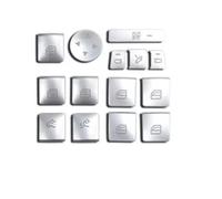 Compatible With Benz For A B C E GLA CLA GLK GLE ML Class W204 W212 Car Window Glass Lift Memory Door Unlock Button Trim Stickers Interior Accessories(2)