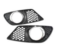 Compatible With Benz For C-Class W204 2008 2009 2010 Car Front Bumper Fog Lamp Light Grilles Fog Light Grill Trim Bezel A2048850253 Fog Lamp Grill