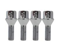 Compatible With Benz For C230 1998 1999 2000 2001 2002 2003 2004 2005 2006 2007 4Pcs Car Carbon Steel Wheel Lug Bolts M12×1.5 28mm Car Accessories Studs wheel Lug bolts