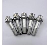 Compatible With Benz For E-Class Glc G-Class S-Class For For AMG Gt Glk Gl Gla Size:16.7 * 13.8 * 68.3 * 14.5mm Car Tyre Bolts 0009905407 0009901807 Wheel Bolt Nut(0009905407 5PCS)