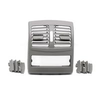 Compatible With Benz For E350 For E400 21283013549116 Car Air Conditioning Rear AC Vent Grille Panel Cover Accessories Universal Car air conditioning vents(A-Gray)
