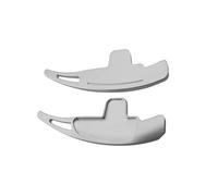 Compatible With Benz For GL63 For C63 For E63 For A45 Car Steering Wheel Shift Paddle Sticker Styling Accessories Gear Shifter Vehicle Paddle Shifters(Silver)