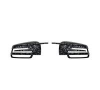 Compatible With Benz For S Class W221 2006-2013 For CLA C117 2014-2018 Rear View Mirror Covers ABS Carbon Fiber Gloss Black Wing Mirror Cover