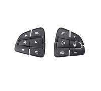 Compatible With Benz For Vito W447 2016-2021 For V Class W448 2016-2021 0999050700 Car Multi-function Steering Wheel Push Switch Buttons Auto parts(Black 1 pair)