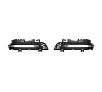 Compatible With Benz For W207 2078801124 1Pair Car Front Lower Bumper Fog Light Lamp Left And Right Grill Cover Frame Replacement Parts Fog Lamp Grill