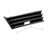 Compatible With Benz For W210 1Pc Black Front Trailer Cover Bumper Tow Hook Cover Cap 2108800605 Automobile Accessories Fog Light Grille