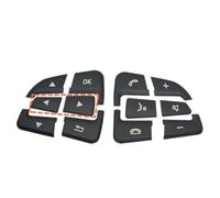 Compatible With Benz GLA For CLA GLE GLC GLS Car Steering Wheel Control Menu Switch Button Cover Trim Stickers