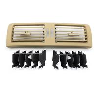 Compatible With Benz R Class W251 2006-2018 R300 R320 R350 R400 R500 Car Front Center Dash Middle Air Conditioner AC Vent Grille Outlet Panel Air Outlet Vent Assembly(Model A Beige)