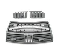Compatible With Benz S Class W220 1998 1999 2000 2001 2002 2003 2004 2005 Car Front Dashboard Middle AC Vent Central Air Grille Panel Cover AC Vent Cover(Grey)