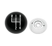 Compatible with Black 4 Speed Shift Knob 3/8"-16 Thread for Firebird for Nova for Impala for El Camino for Corvair for Chevy II for Chevelle for Caprice for Camaro for