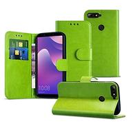 Compatible with Blackberry Priv Case PU Leather Wallet Cover with Card Slots [Shockproof] [Magnetic Closing] Flip Wallet Cover Case Compatible with Blackberry Priv [Green]