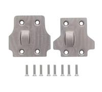 Compatible With BLX For Arrma For Kraton For Outcast 1/8 RC Car Parts Stainless Steel Front And Rear For Chassis Guard Skid Plate RC Parts