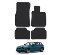 Compatible with BMW 1 Series (2011-2019) [Hatchback] 3mm Rubber Car Mats