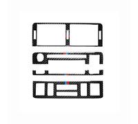 Compatible with BMW 3 Series E46 1998 1999 2000 2001 2002 2003 2004 2005 Carbon Fiber Car Accessories Center Control 4 Pcs Anti-Scratch Protective Cover