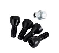 Compatible with BMW 323i 1998-2000 325Ci 2001-2006 Wheel Bolts Locks Set Lug Bolts OE 36136786419 36136773191 36136786426 Auto Parts