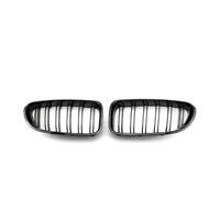 Compatible With BMW 6 Series M6 F06 F12 F13 2012-2019 Car Front Bumper Kidney Grill Glossy Black Matte Black Double Slat Grille(Carbon look)