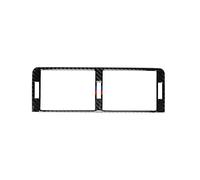 Compatible with BMW E46 1998 1999 2000 2001 2002 2003 2004 2005 Car Carbon Fiber Accessories Center Air Vent Protective Cover Anti-Scratch Sticker