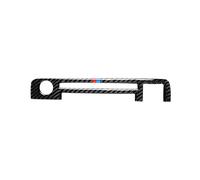 Compatible with BMW E46 1998 1999 2000 2001 2002 2003 2004 2005 Car Carbon Fiber Accessories Upper Center Control Protective Cover Anti-Scratch Sticker