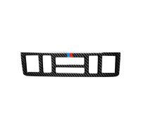 Compatible with BMW E46 1998 1999 2000 2001 2002 2003 2004 2005 Carbon Fiber Accessories Protective Cover Anti-Scratch Sticker (Center Control Low)