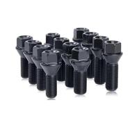 Compatible with BMW F31 F07 F02 F25 F15 12 Pcs Bolts Lug Studs Wheel Bolts Hex 17mm OE 36136781150 36136781151 36136781152 Auto Parts