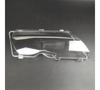 Compatible With BMW For 3 Series E46 318i 320i 325i 2002 2003 2004 2005 Left Right Car Front Headlight Cover Replace Headlight Lens Shell Headlamp Clear Lens