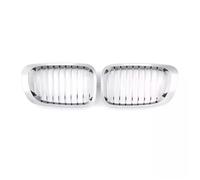 Compatible With BMW For 3-Series E46 Coupe 1999-2003 E46 For Cabrio 2000-2003 Pre-facelift 2x Car Grille Front Kidney Grill Single Line Style