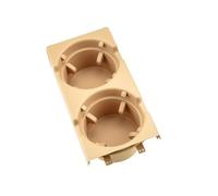 Compatible With BMW For 320i 330xi 2001 2002 2003 2004 2005 51168217957 51168217955 Front Center Console Storage Box Coin Cup Holder Drink Cup Holder(Beige,Cup holder)
