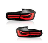 Compatible With BMW For 320i For 318i 2013 2014 2015 2016 2017 2018 Turn Signal With Sequential Indicator Car Tail Light Assembly Rear Tail Lights(A Smoker)