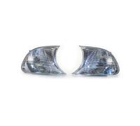 Compatible With Bmw For E46 2-Door 1998 1999 2000 2001 Car Front Turn Signal Light Corner Lamp Headlight Fog Assy 63126904299 Turn Signal Dynamic Light(White Lens)