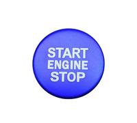 Compatible With BMW For G20 2019 2020 Car Interior Accessories Engine Start Stop Switch Button Cover Interior Accessories(Blue)