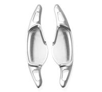 Compatible with BMW for M5 2018 2019 2020 2021 for X7 2019 2020 2021 Steering Wheel Shift Paddle Shifter Extension Accessories Vehicle Paddle Shifters(Silver)