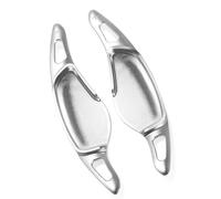 Compatible With Bmw For X4 X5 2019 2020 2021 For X6 2020 2021 Steering Wheel Shift Paddle Shifter Extension Accessories Vehicle Paddle Shifters(Silver)