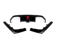 Compatible With BMW M3 M4 F80 F82 F83 BLACK F1 STYLE REAR DIFFUSER With LIGHT M PERFORMANCE