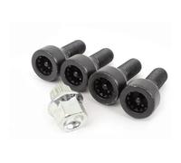 Compatible With BMW Sedan E65 760i 2005-2006 750i 2006-2008 1 Set Wheel Locks Bolts Set Car Bolts OE 36136786426 Auto Parts