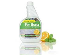 Compatible with Bona Hard-Surface Floor Cleaner Spray, 1 Bottle 500ml Citrus Mint Scent, Refillable, Residue-Free and Quick-Drying, for Stone, Tile, Wood Floors, Vinyl Flooring