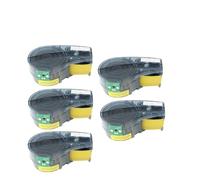 Compatible With Brady M210 M211 Label Printer Models Version Label Cartridge M21-750-427 19.1mm Black On White(5 Pcs)