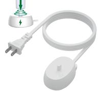 Compatible with Braun Oral-B Electric Toothbrush Replacement Charger, for Oral-B Model 3757 Waterproof IP67 Inductive Charging Adapter, Portable Travel