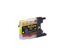 Compatible with Brother 1280XLY / 19ml Ink Yellow (Ink cartridges - Dye)