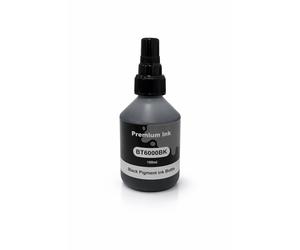 Compatible with Brother BT6000BK / 100ml Ink Black (Printing ink - Pigment)