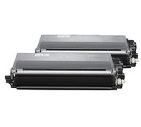 Compatible with Brother DCP-8250 DN Toner Set Black - TN-3380TWIN - for Approx. 2 x 8.000 Pages (5% Coverage)