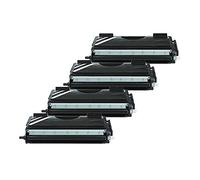 Compatible with Brother HL-1630 Toner Set Black - TN-7600 XXL - for Approx. 4 x 12.000 Pages (5% Coverage)