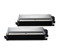 Compatible with Brother HL-5470 DW Toner Set Black - TN-3330TWIN - For approx. 2 x 3.000 Pages (5% Coverage)