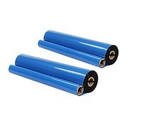 Compatible with Brother Intellifax 900 Thermal-Transfer-Ribbons Black - PC92RF / 27792 - For approx. 500 Pages (5% Coverage)